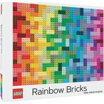 Hračka Chronicle Books Puzzle LEGO® duhové kostky 1000 dílků - poškozený obal