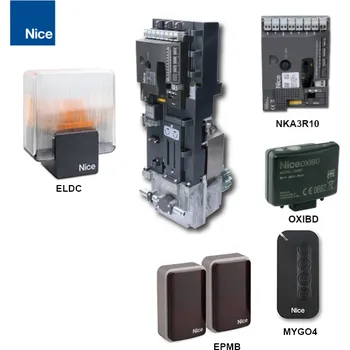 Pohon brány Sada pohonu pro posuvnou bránu do 400 kg/6 m NICE NKSL400 (D)