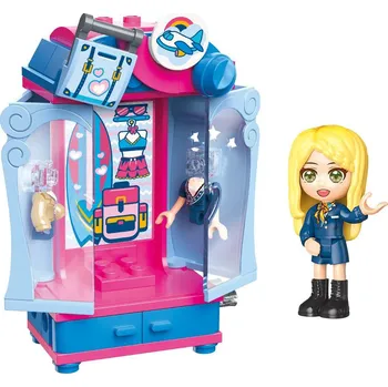 ostatní stavebnice Qman UNA Series 34011-1 Šatní skříň letušky