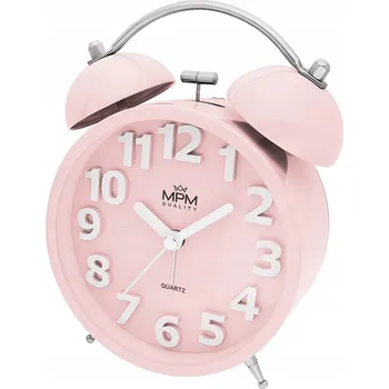 Budík HLASITÝ RETRO BUDÍK C01.4056.21 TICHÝ MECHANISMUS