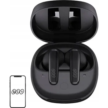 Sluchátka QCY T13x Bezdrátová sluchátka do uší Bluetooth 5.3 TWS černá