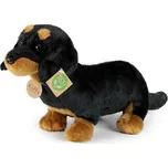 Rappa Plyšový pes jezevčík sedící 30 cm ECO-FRIENDLY