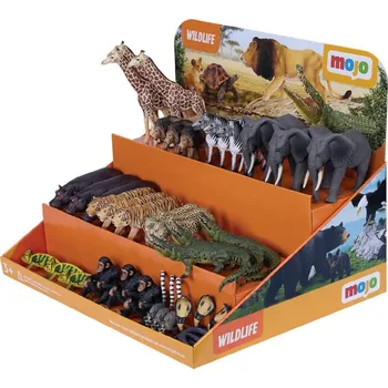 Figurka Mojo Kartonový displej Zvířátka ze zoo