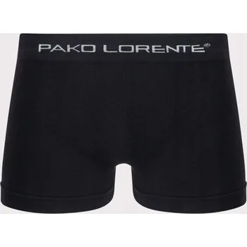 Pánské spodní prádlo Pánské černé bezešvé boxerky Pako Lorente , vel L