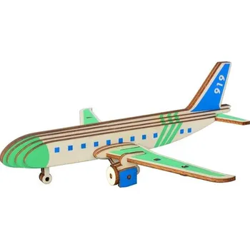 3D puzzle Woodcraft construction kit | Woodcraft Dřevěné 3D puzzle Dopravní letadlo