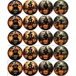 Jedlý papír na muffiny 5 cm Halloween…