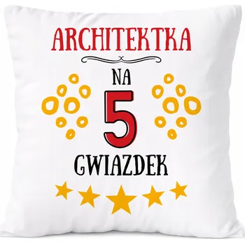 Obraz Dárek Polštář pro knihovníky s potiskem , bílý