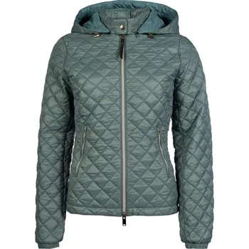 HKM Stella Quilted Jacket Deep Green