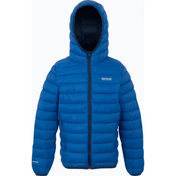Chlapecká bunda Dětská bunda REGATTA Hooded Marizion snorkel blue/moonlight denim