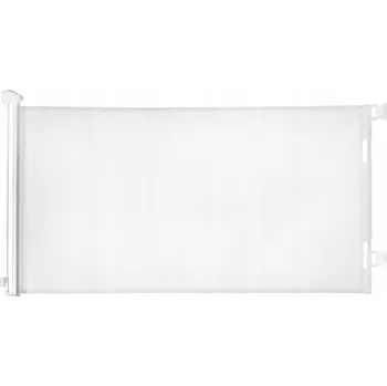 Dětská zábrana Zábrana na dveře, ke krbu, na schody Vevor s rozšířením, bílá