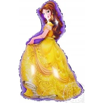 Balónek Fóliový balónek Bella, Kráska a zvíře, 90x55 cm