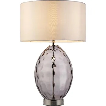 Lampička Endon 99581 - Stmívatelná stolní lampa ERIN 1xE27/10W/230V krémová/kouřová černá