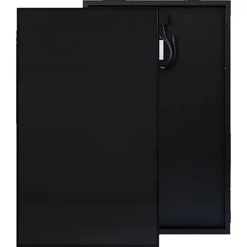 IP kamera Solární panel fotovoltaický FV 200W Monokrystalický Celočerný