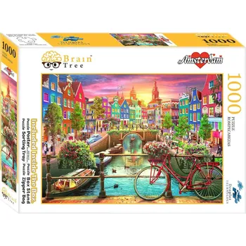 Puzzle Brain Tree Puzzle Amsterdam 1000 dílků