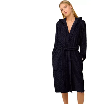 Dámský župan Dámský župan Vamp Frottee Plain 22535 blue velikost L