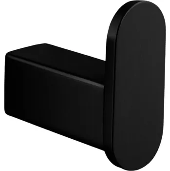 Věšák BALNEO HACZYK DO KOUPELNY QARX ČERNÝ NEREZOVÁ OCEL VĚŠÁK NA RUČNÍKY