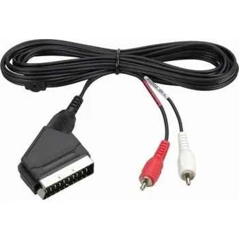 Audio kabel Propojovací kabel EURO SCART (Euro) - 2x RCA (cinch) 1,5 m