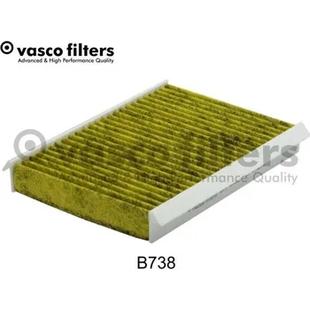 Ventilátor topení a klimatizace Kabinový filtr VASCO B738