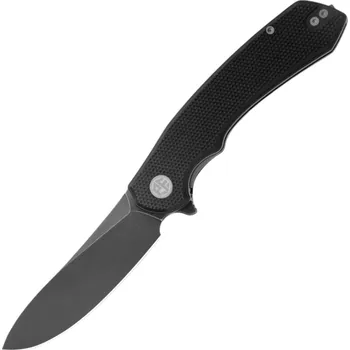 kapesní nůž Petrified Fish PFP12Waterspout 14C28N Blackstonewash Černý G10 PFP12DDW