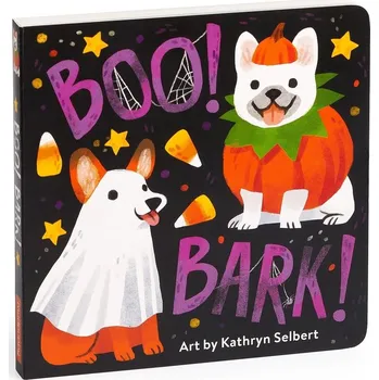 Hračka pro nejmenší Mudpuppy Knížka Halloweenská psí párty