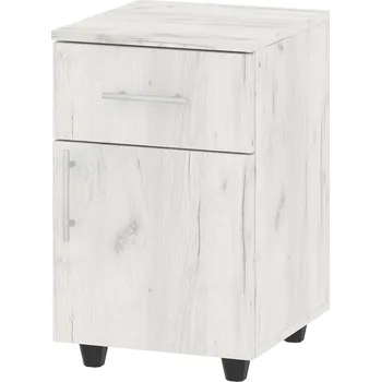 Noční stolek Noční stolek II "MILANA" Barva: dub kraft - bílý