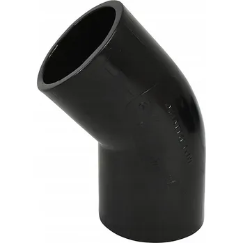 Vodovodní potrubí PE-HD koleno 50 mm / 45° pro odvodnění střechy