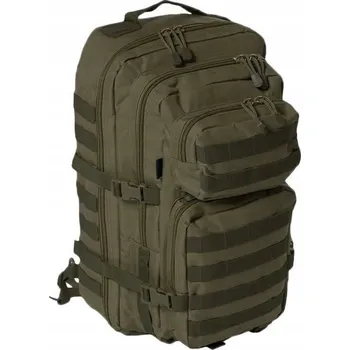 turistický batoh Vojenský Batoh Mil-Tec Assault 20-40 l zelený