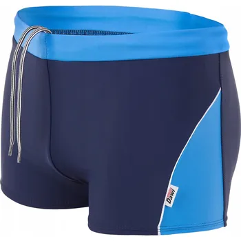 Pánské plavky Pánské plavky boxerky Kraťasy UV ochrana barva námořnická modrá-modrá Dawi M 9 rXXL