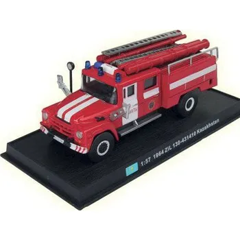 autíčko ZIL-130 - 431410 Kazakhstan 1964 1:57 časopis s modelem ZIL-130 - kovový model
