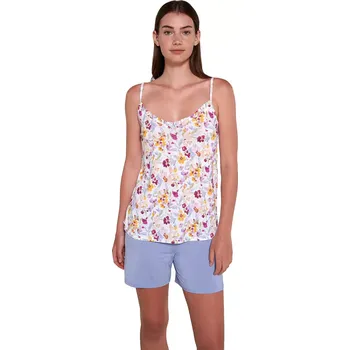 Dámská móda Dvoudílné dámské pyžamo Vamp s úzkými ramínky 20034 velikost XL