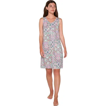 Dámská noční košile Noční košile Vamp bez rukávů 20078 velikost S