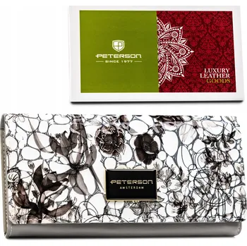 Peněženka Peterson peněženka z pravé kůže, vícebarevná - dámská