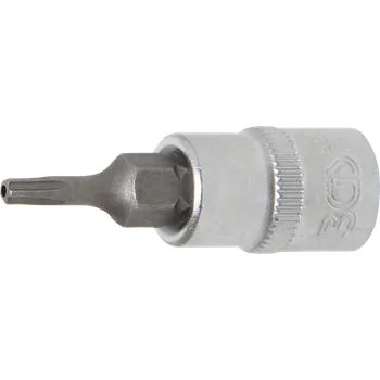 Gola hlavice Hlavice zástrčné 1/4" Torx TS, pěticípé s otvorem (různé velikosti) - BGS, Profil: Torx,Velikost: TS10