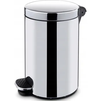 Odpadkový koš Odpadkový koš ocelový s vnitřní nádobou, nožní otevírání, 20 l - Hendi 691335