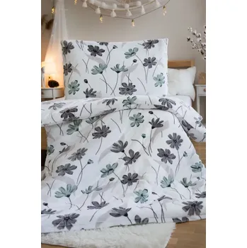 Povlečení Novinka 2025! Luxusní ložní souprava mikroplyš s 3D efektem – 70×90 / 140×200 cm - KVÍTÍ