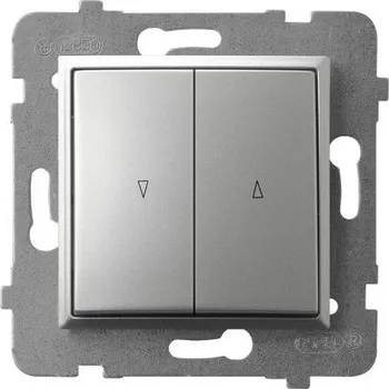 vypínač Žaluziový vypínač Klasik, pod omítku Ospel odstíny šedé ŁP-7U/m/18