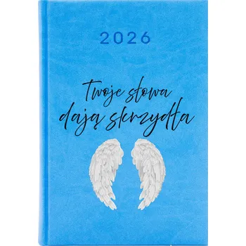 Kalendář Knižkový kalendář 2026 A5 FunnyCase modrý