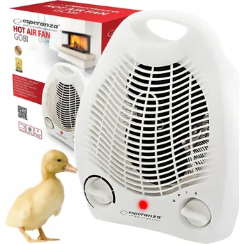 Přímotop Teplovzdušný ventilátor Esperanza EHH001 2000 W