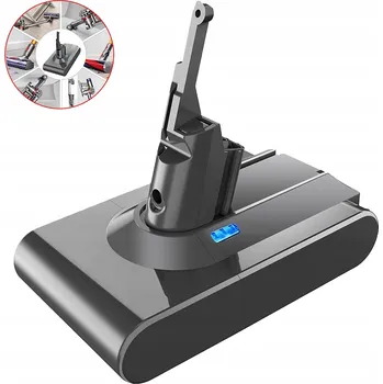 BATERIE AKUMULÁTOR VYSAVAČE PRO DYSON V8 SV10 Absolute 21.6V 6000 mAh