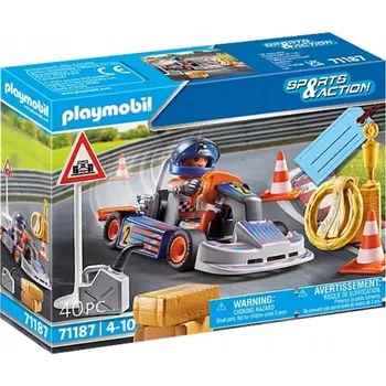 Stavebnice Playmobil PLAYMOBIL 71187 Kartingový jezdec
