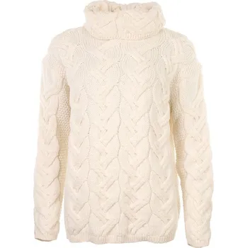 Dámský svetr Vlnka Dámský vlněný svetr Vlnka S03 přírodní velikost oblečení XL