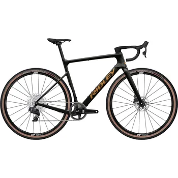 Jízdní kolo Gravel kolo Ridley Astr Rival XPLR - 1x12 Barva: Black Metallic/Bronze, Velikost: M