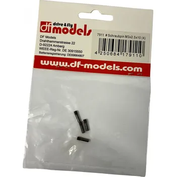 RC model ostatní DF models Šrouby M3x2,5x10 4ks