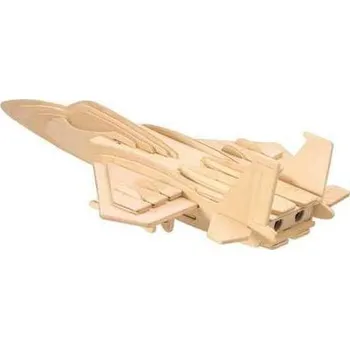 3D puzzle Woodcraft construction kit | Woodcraft Dřevěné 3D puzzle Stíhačka