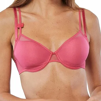Podprsenka Passionata podprsenka s měkkými košíčky červená velikost 75D