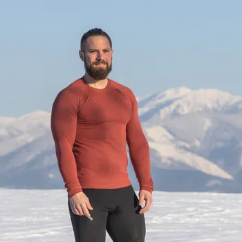 Pánské tričko TERMOVEL Pánské tričko MODAL DLR červená VELIKOST: XL