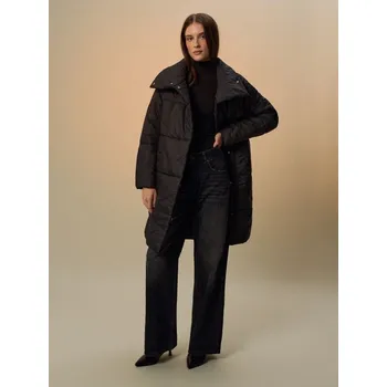 Dámský kabát Prošívaný kabát - S - House - černá - 587EW-99X