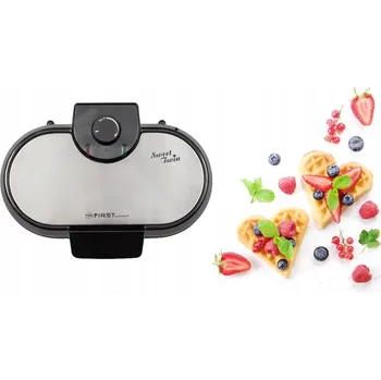 Vaflovač Vaflovač First Austria 5305-2 1000 W stříbrný/šedý