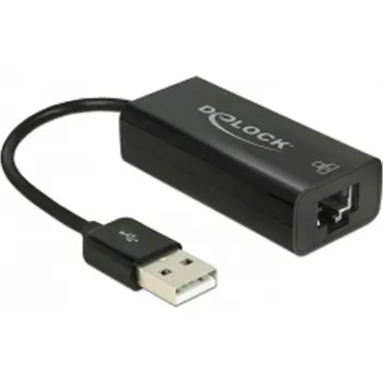 USB hub Delock Adapter USB 2.0 > LAN 10/100 Mb/s
