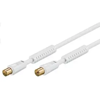 Anténní kabel MicroConnect koaxiální kabel M-F 75 Ohm 10m bílá (COAX010WHQ)
